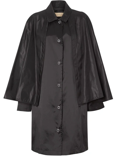 Burberry Women's Black Polyester Trench Coat