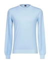 Fedeli Sweater In Sky Blue