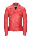 Sword 6.6.44 Biker Jacket In Red