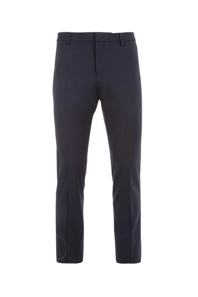 Valentino Vlogo Classic Trousers In Blue