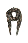 VALENTINO VALENTINO VLTN CAMOUFLAGE PRINTED SCARF