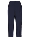 Patrizia Pepe Cropped Pants In Dark Blue