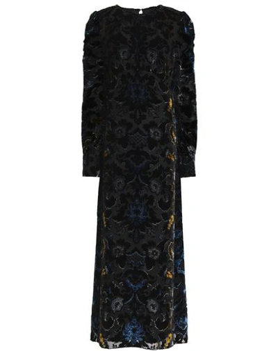 Anna Sui Long Dress In Black