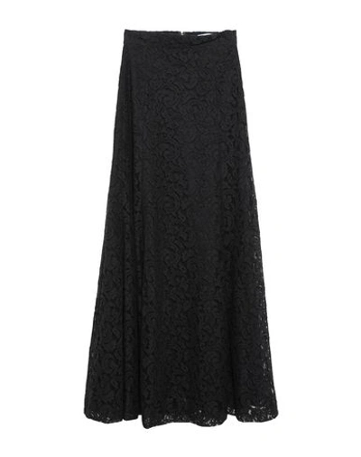 Blumarine Maxi Skirts In Black