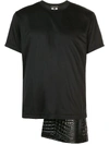 COMME DES GARÇONS HOMME DEUX ASYMMETRIC FOIL TAIL T-SHIRT