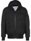 Aztech Mountain Shadow Mountain Puffer Jacket In Black