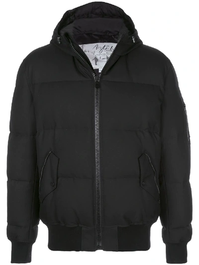 Aztech Mountain Shadow Mountain Puffer Jacket In Black