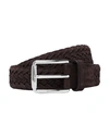 Tod's Leather Belt In Dark Brown