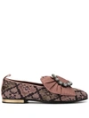 DOLCE & GABBANA JACQUARD SLIPPERS