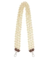 Stefan Cooke Hand-woven Button Chainmail Bag Strap In Cream | ModeSens