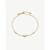 ASTLEY CLARKE MINI ICON SCALA DIAMOND AND 14CT-GOLD BRACELET