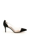 GIANVITO ROSSI PLEXI 70 PUMPS,11153075