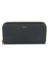 TOM FORD LOGO ZIP-AROUND WALLET,11152908