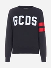 GCDS FELPA IN COTONE CON LOGO