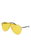 GUCCI YELLOW MASK SUNGLASSES