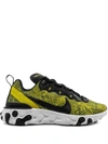 NIKE REACT ELEMENT 55 "SPEED YELLOW/BLACK/WHITE" SNEAKERS