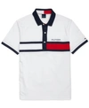 TOMMY HILFIGER ADAPTIVE MEN'S CUSTOM-FIT HOLLY POLO SHIRT WITH MAGNETIC BUTTONS