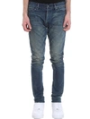 John Elliott The Cast 2 Jeans In Blue Denim In Blue