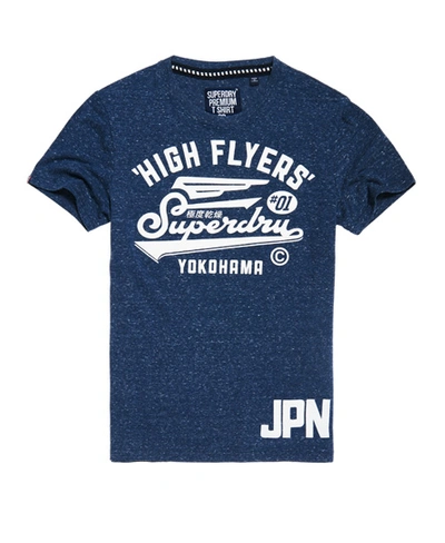 Superdry High Flyers Reworked T-shirt In Blue