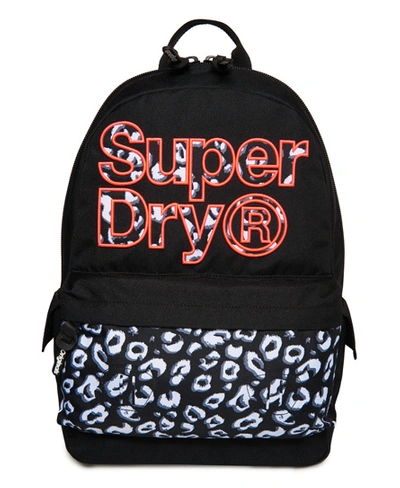 Superdry Infill Lineman Montana Rucksack In Black