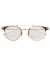 THOM BROWNE DOUBLE FRAME ROUND GLASSES
