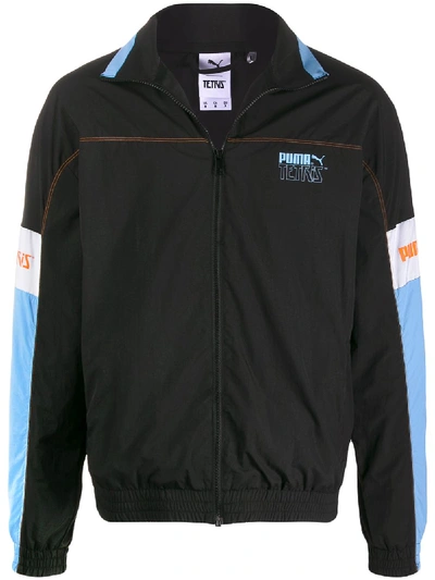Puma X Tetris Track Jacket In 黑色