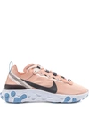 Nike React Element 55 Sneakers In Pink