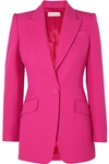 Alexander Mcqueen Single-breasted Blazer In Pink