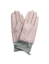 UNDERCOVER PINK LEATHER GLOVES,UCX4G04/pink