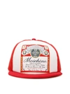MOSCHINO BUDWEISER BASEBALL CAP,11153879