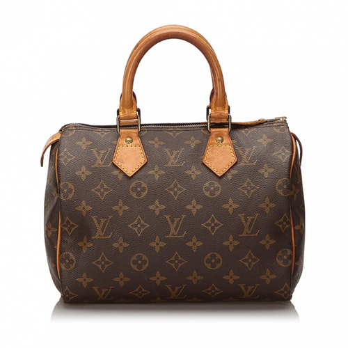 Pre-Owned Louis Vuitton Speedy Brown Handbag | ModeSens