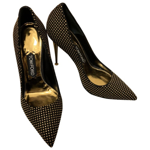 tom ford black platform heels