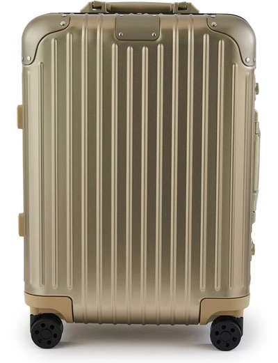 Rimowa Original Classic Cabin Suitcase In Titanium