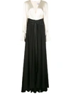 Prabal Gurung Jimili Satin Evening Gown In Black