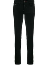 Philipp Plein Statement Slim-fit Jeans In Black