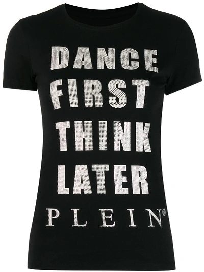 Philipp Plein Statement T-shirt In Black