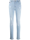Philipp Plein Slim-fit Jeans In Blue