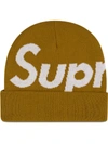 SUPREME BIG LOGO BEANIE