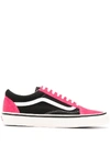 Vans Contrasting Low-top Trainers In 黑色