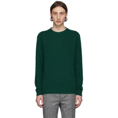 Harmony Green Wool Winston Sweater In 024 Green