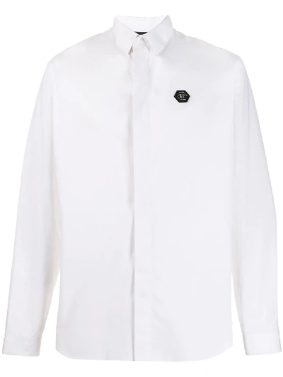Philipp Plein Rock Pp Shirt In White