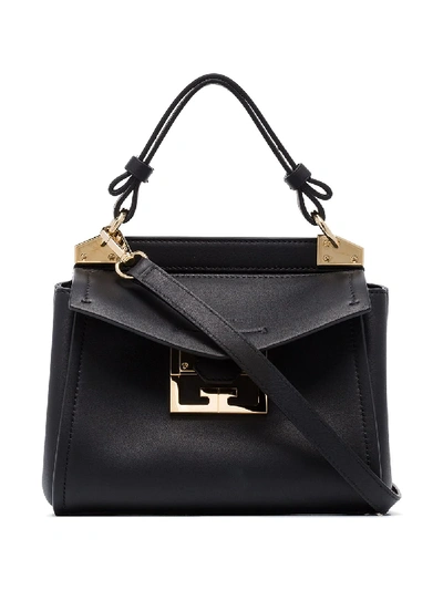 Givenchy Mystic Mini Leather Handbag In Black