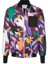 PRABAL GURUNG OVERSIZED PRINTED JACKET