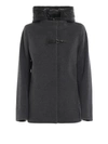 FAY DOUBLE-FRONT WOOL PADDED SHORT COAT