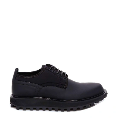 Dolce & Gabbana Lace-up Shoe In Black