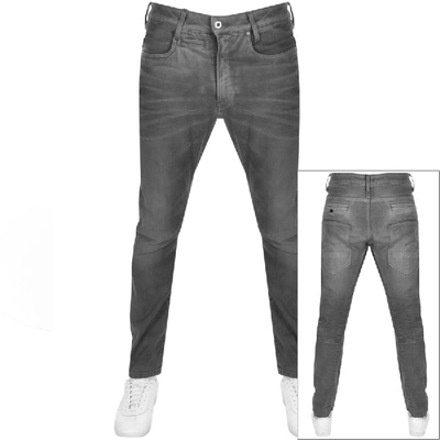 G-star G Star Raw D Staq 5 Pocket Slim Fit Jeans Grey In Gray