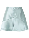 Olympiah Panelled Magno Skirt In Green