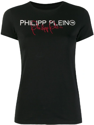 Philipp Plein Round Neck T-shirt In Black