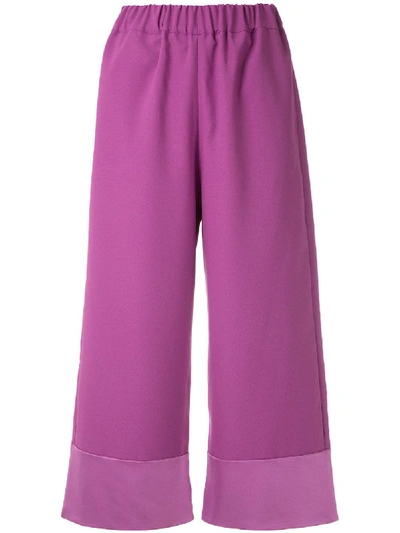 Olympiah Juanita Culottes In Purple