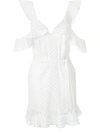 Olympiah Orchid Laise Dress In White